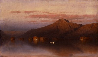 Whiteface Mountain from Lake Placid by Sanford Robinson Gifford